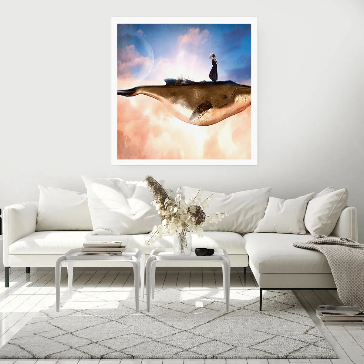 Poster - Eine echte Reise - 50x50 cm