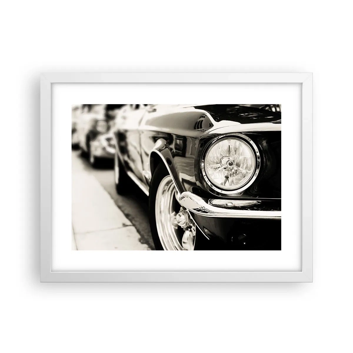 Poster in einem weißen Rahmen - Dauerhafter Glanz - 40x30 cm