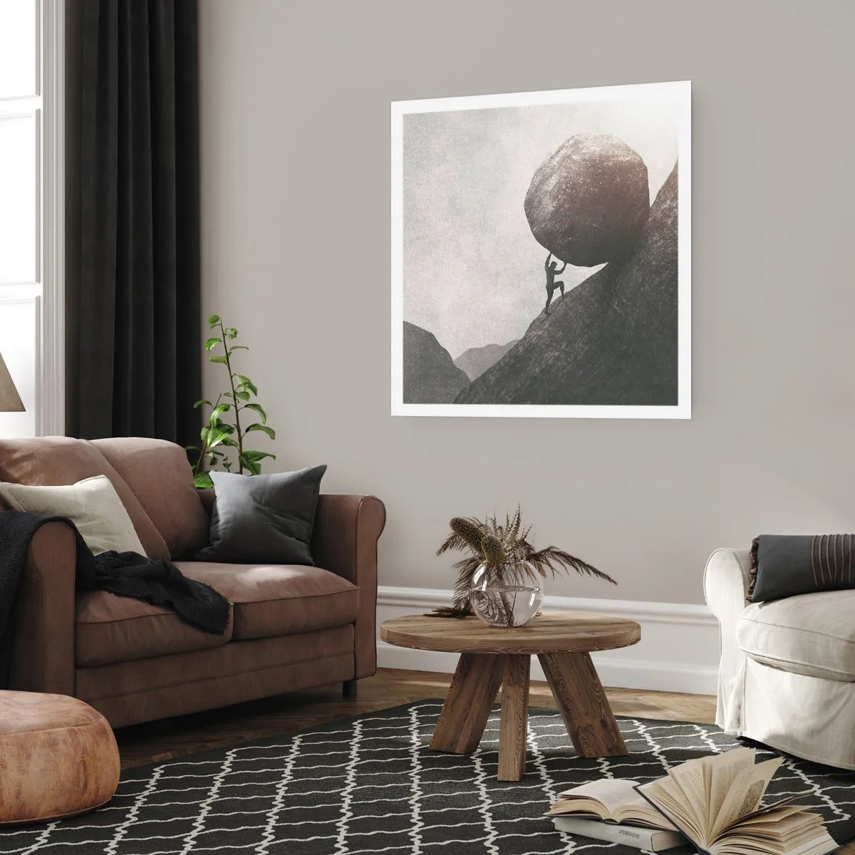 Poster - Ich glaube wider alle Hoffnung - 30x30 cm