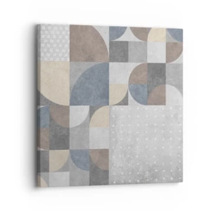 Bild auf Leinwand - Leinwandbild - Keramische Fantasie - 30x30 cm