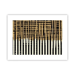 Poster - Architektonische Abstraktion - 40x30 cm