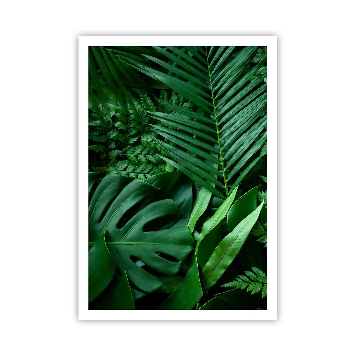 Poster - Eingebettet ins Grüne - 70x100 cm