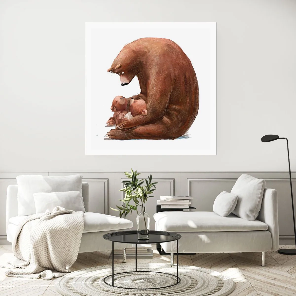 Poster - Süße Träume, Kinder - 60x60 cm