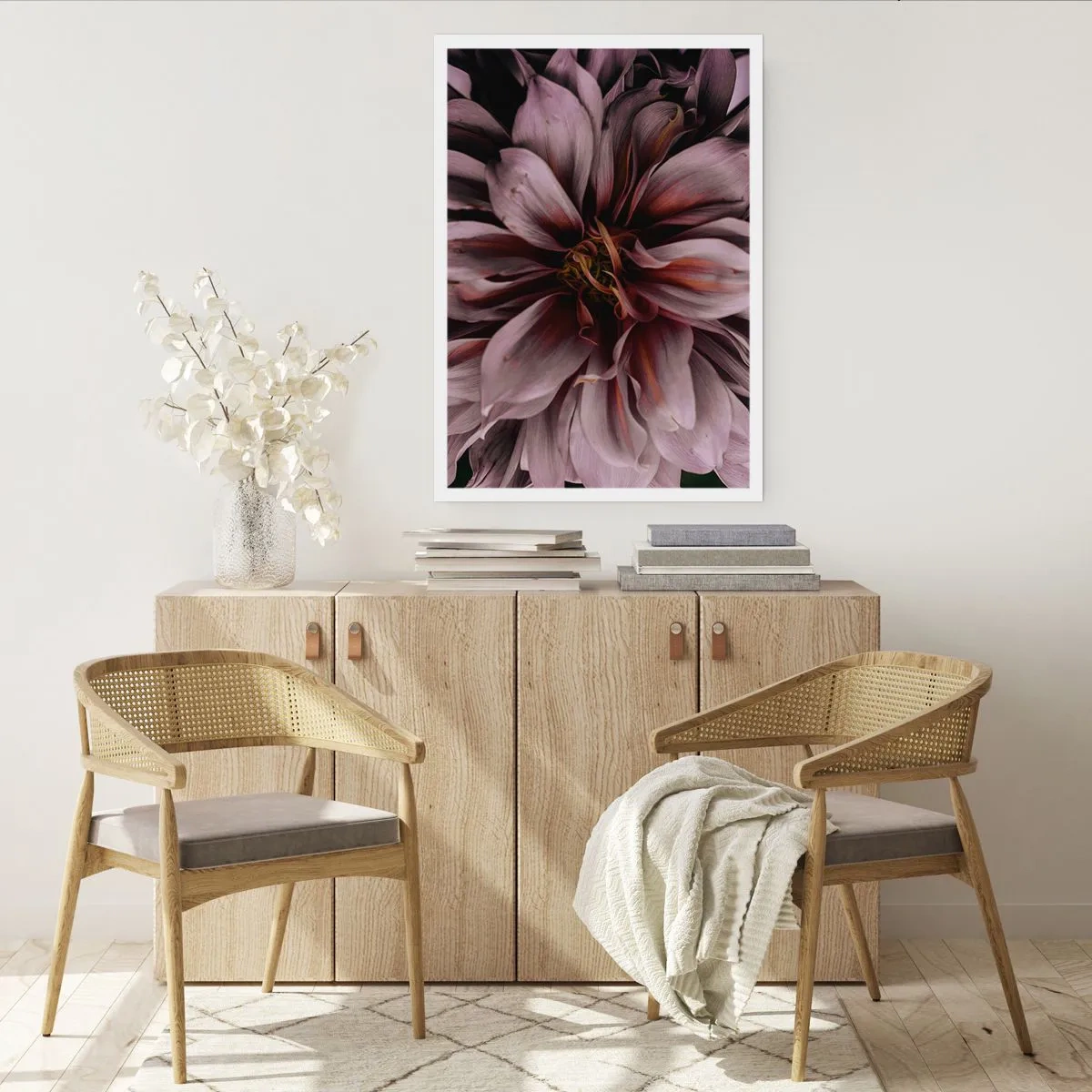 Poster - Ein Blumenherz - 70x100 cm