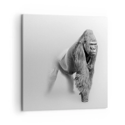 Bild auf Leinwand - Leinwandbild - Zuversichtlich in seiner Stärke - 50x50 cm