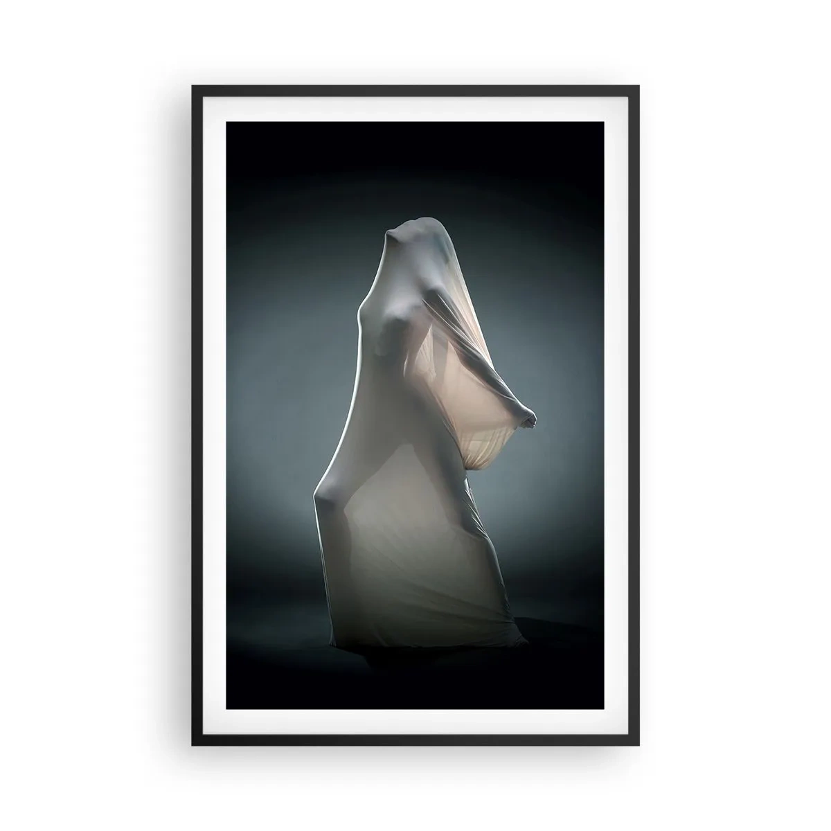 Poster in einem schwarzem Rahmen - Versteckte Wünsche - 61x91 cm
