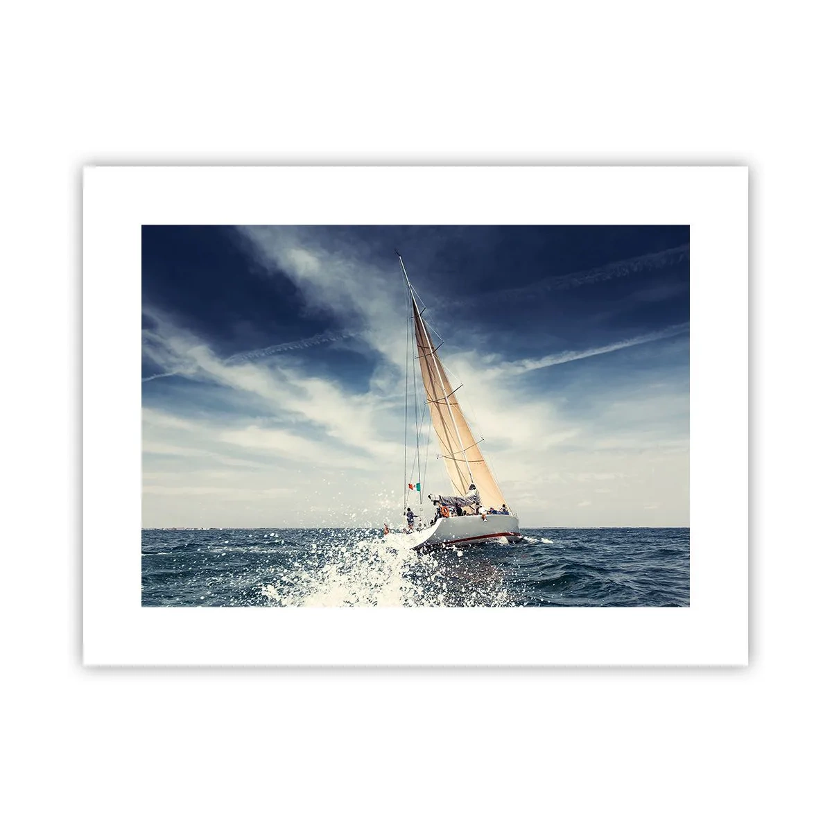 Poster - Sie werden uns nicht einholen! - 40x30 cm