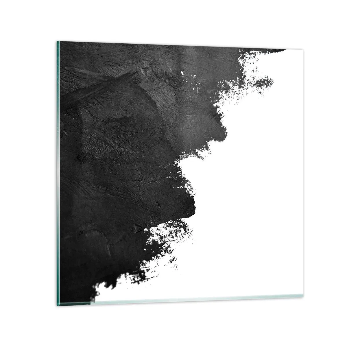 Glasbild - Bild auf glas - Elemente: Erde - 50x50 cm