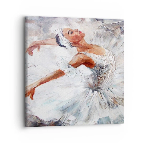 Bild auf Leinwand - Leinwandbild - Zart und leicht wie Tüll - 30x30 cm