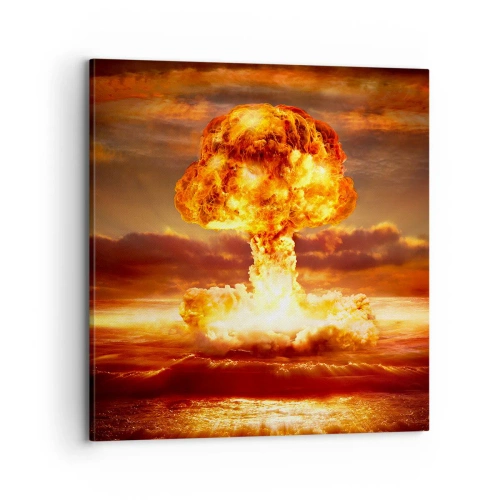 Bild auf Leinwand - Leinwandbild - Und das Ende wird kommen - 70x70 cm