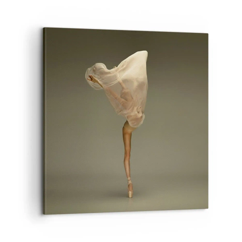 Bild auf Leinwand - Leinwandbild - Es wird bald auffliegen - 60x60 cm