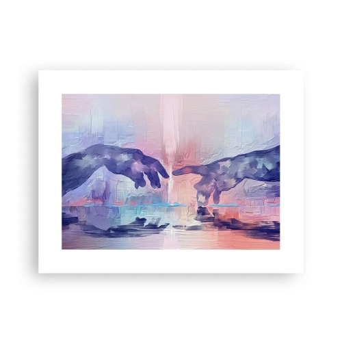 Poster - Göttlicher Funke des Lebens - 40x30 cm