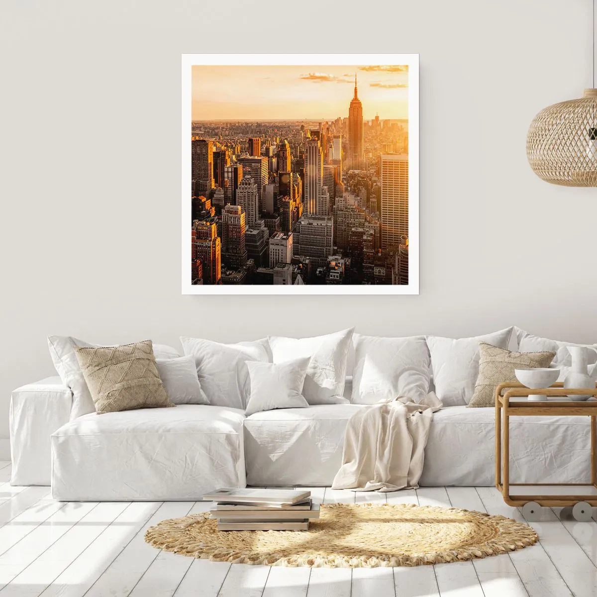 Poster - In der Sonne wachsen - 40x40 cm