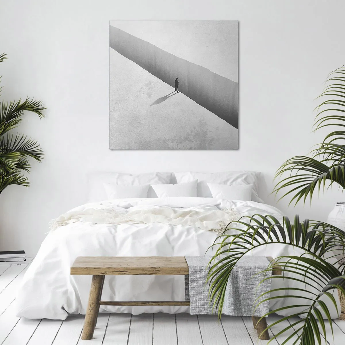 Bild auf Leinwand - Leinwandbild - Klares Ziel - 60x60 cm