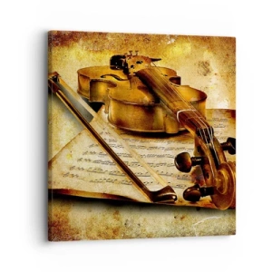 Bild auf Leinwand - Leinwandbild - Ein Virtuose dringend benötigt - 30x30 cm