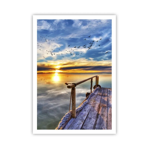 Poster - Der Wind geht zur Ruhe - 70x100 cm