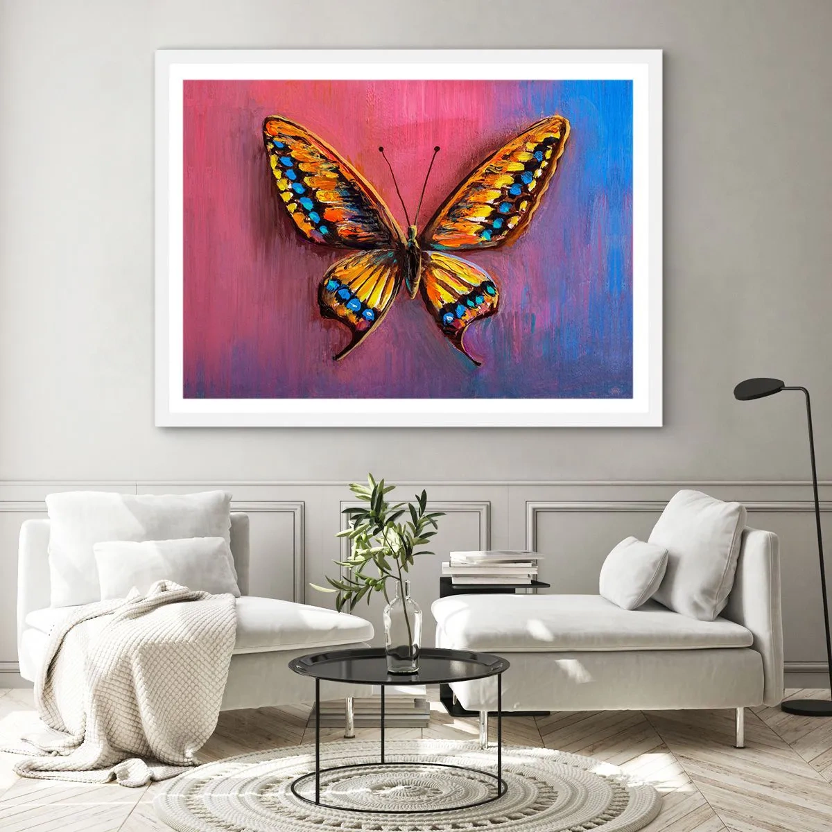 Poster in einem weißen Rahmen - Ein Juwel der Natur - 40x30 cm