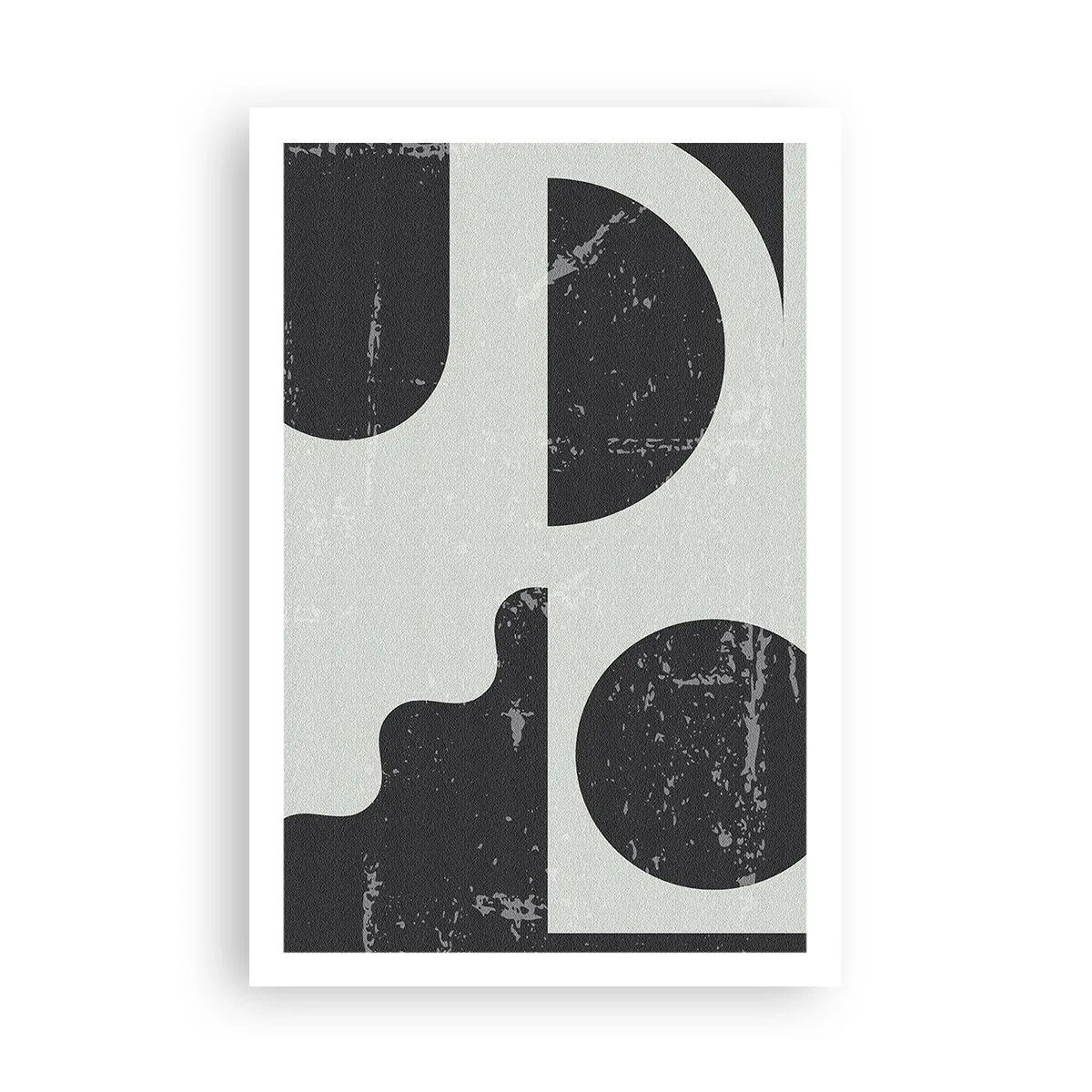 Poster - Komposition oben und unten - 61x91 cm