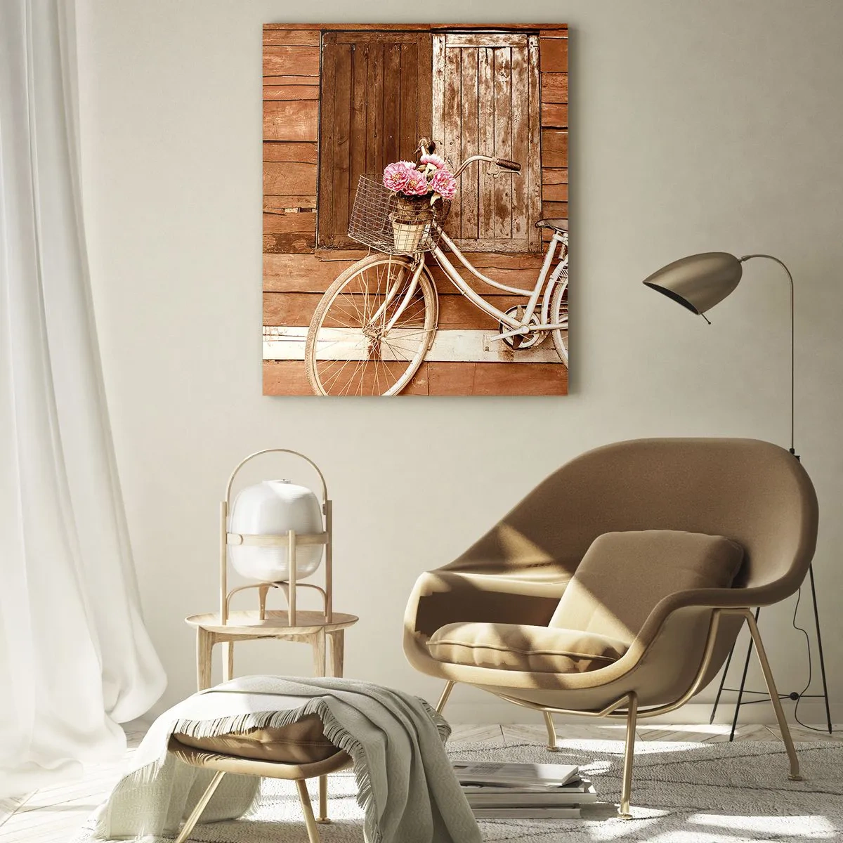 Glasbild - Bild auf glas - Ich komme gleich wieder - 50x70cm - Ich komme gleich wieder - Moderne Wanddekoration für Wohnzimmer und Schlafzimmer ARTTOR