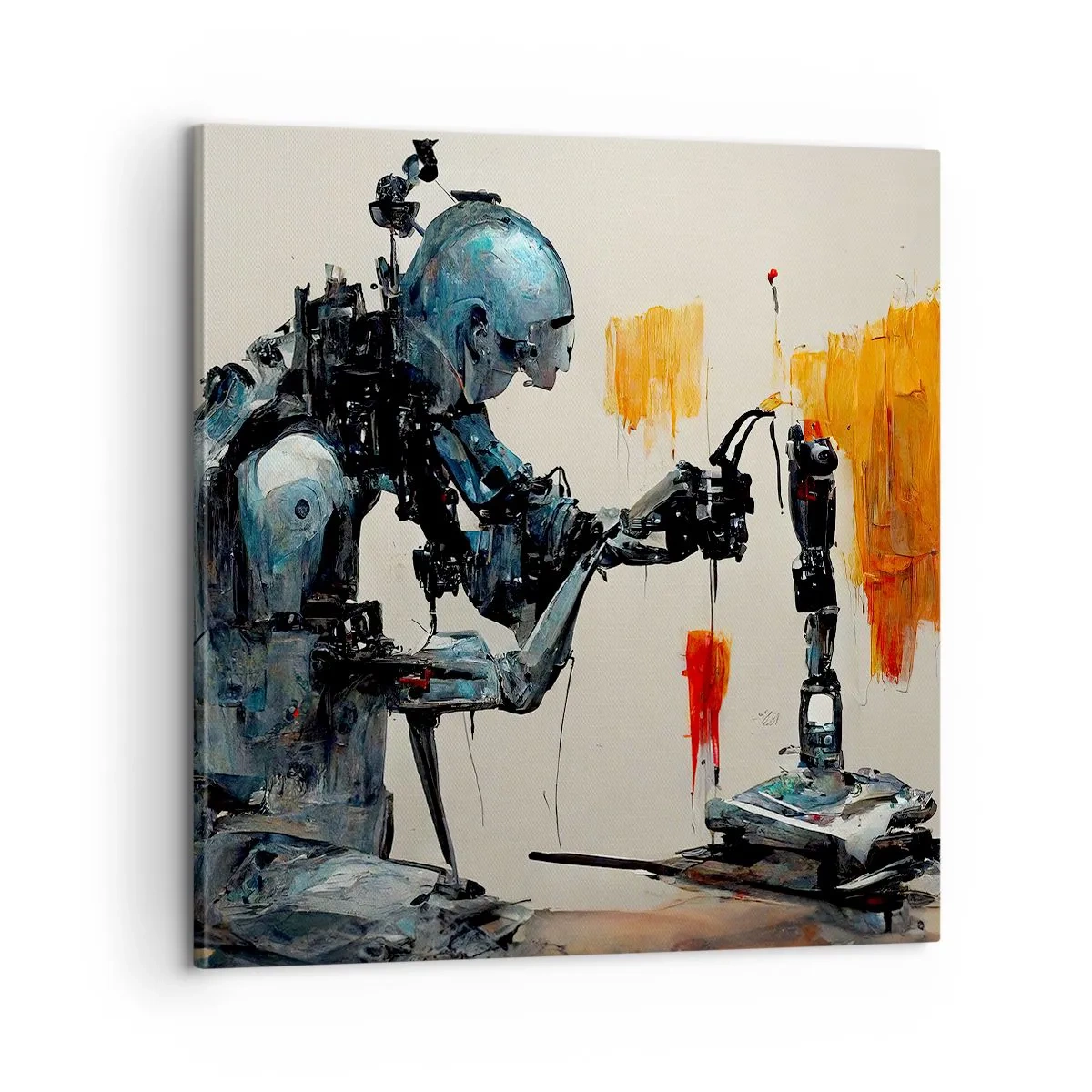 Bild auf Leinwand - Leinwandbild - Schon morgen… - 60x60 cm