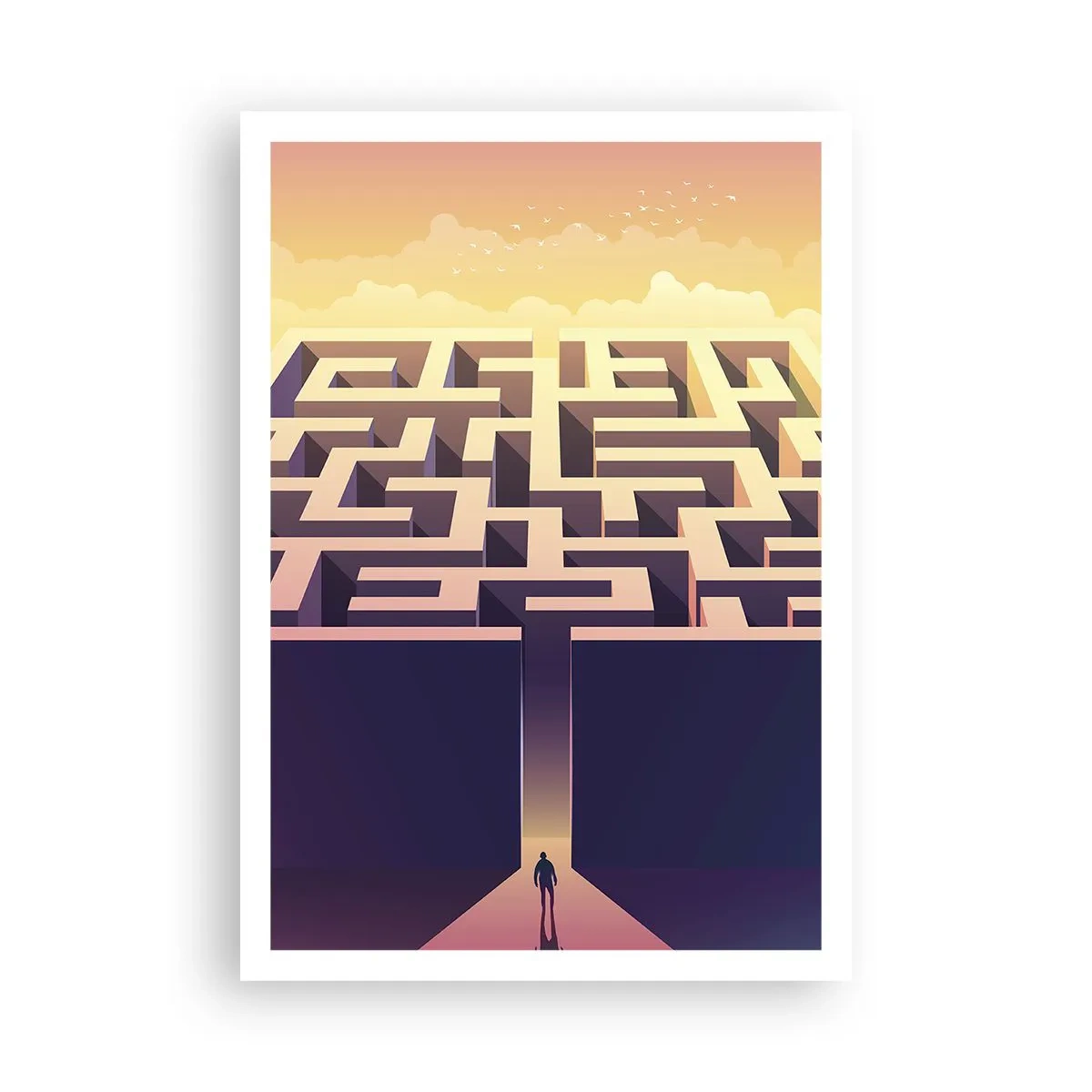 Poster - Entscheidungszeit - 70x100 cm