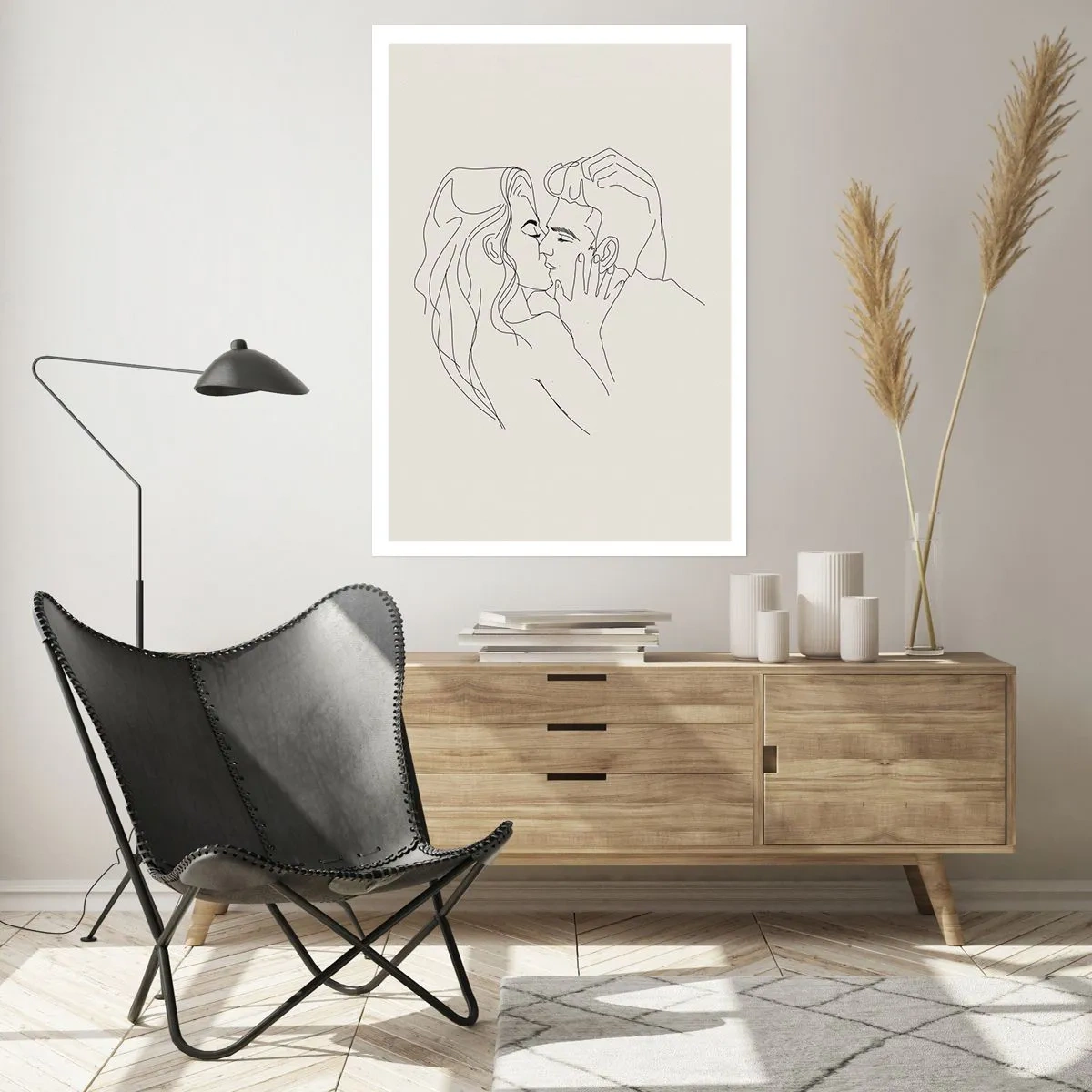 Poster - Verstrickt im Gefühl - 70x100 cm