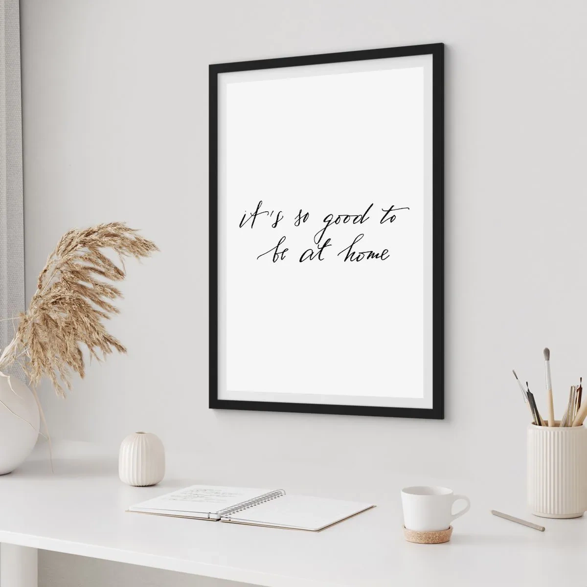 Poster in einem schwarzem Rahmen - Die ganze Wahrheit - 70x100 cm