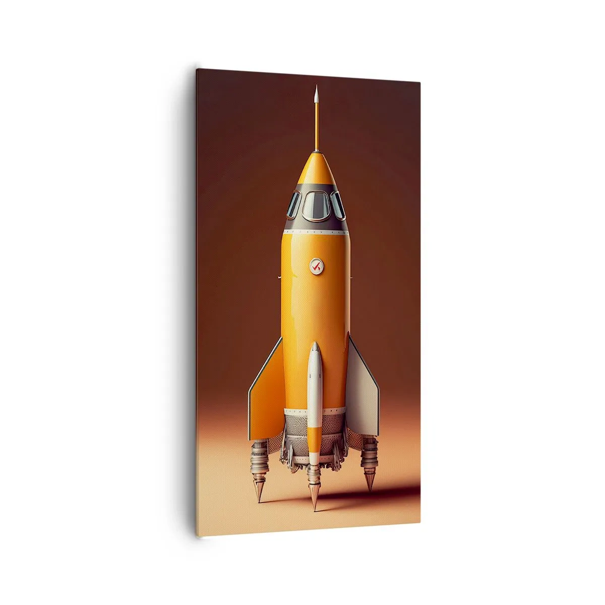 Bild auf Leinwand - Leinwandbild - Es beginnt mit einem Traum - 65x120 cm