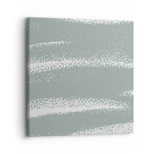 Bild auf Leinwand - Leinwandbild - Abstraktion im Winterklima - 30x30 cm