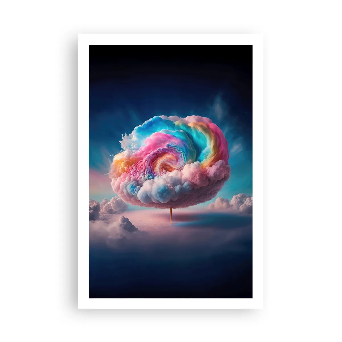 Poster - Traum von einem Vergnügungspark - 61x91 cm