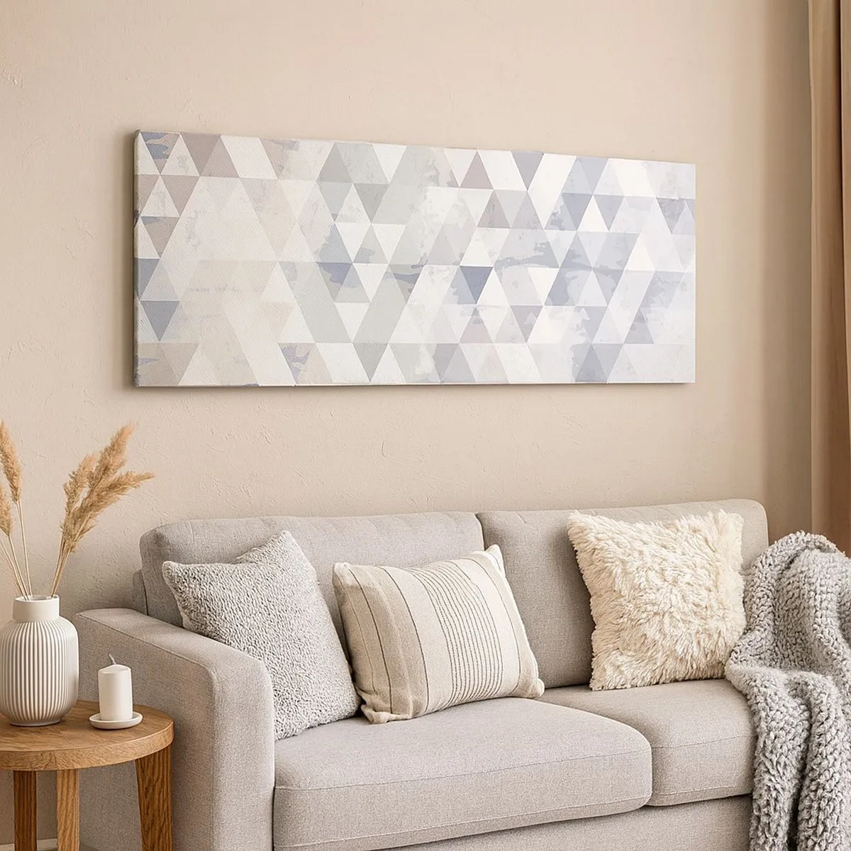 Bild auf Leinwand - Leinwandbild - Im Rhythmus auf drei - 100x40 cm