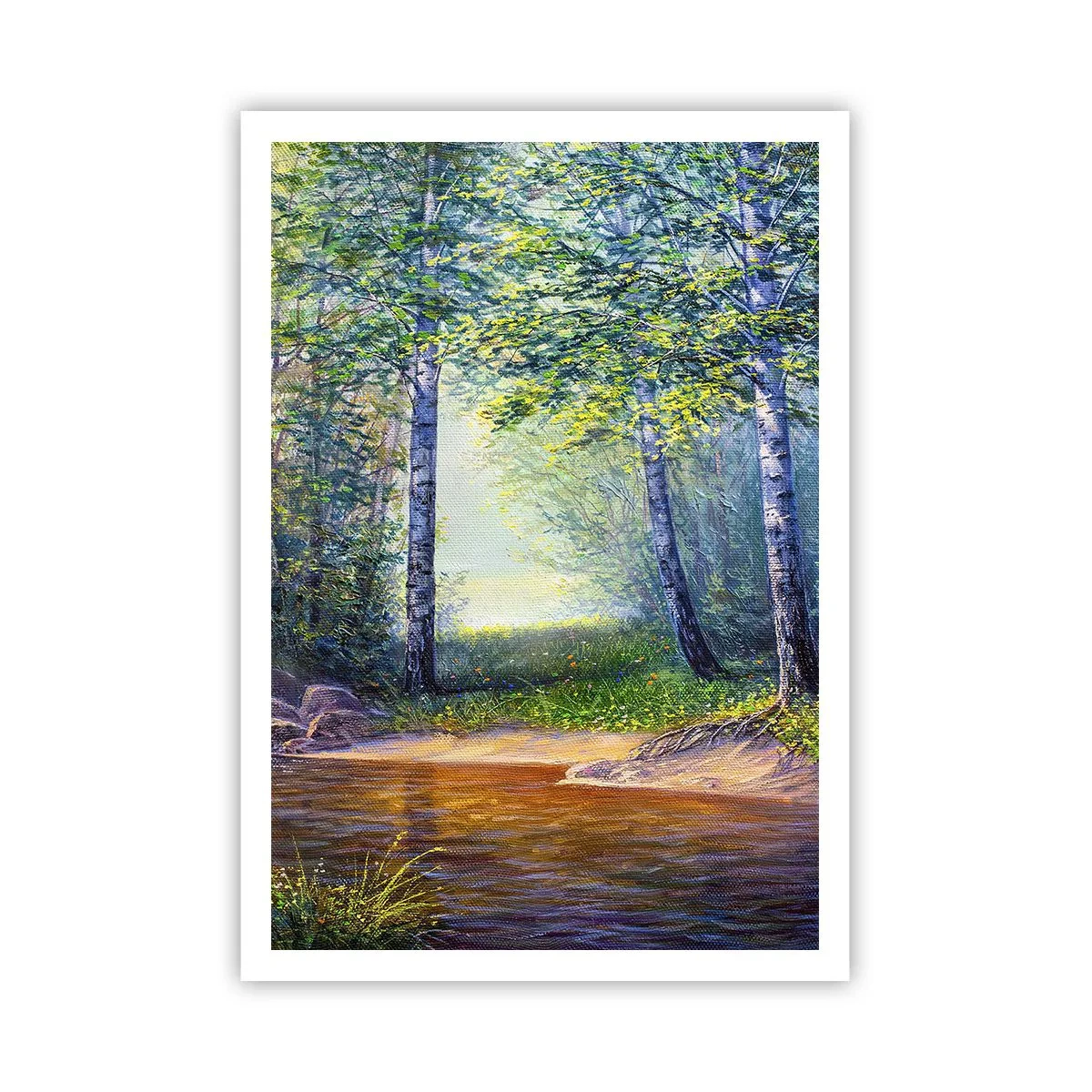 Poster - Idyllische Landschaft - 70x100 cm