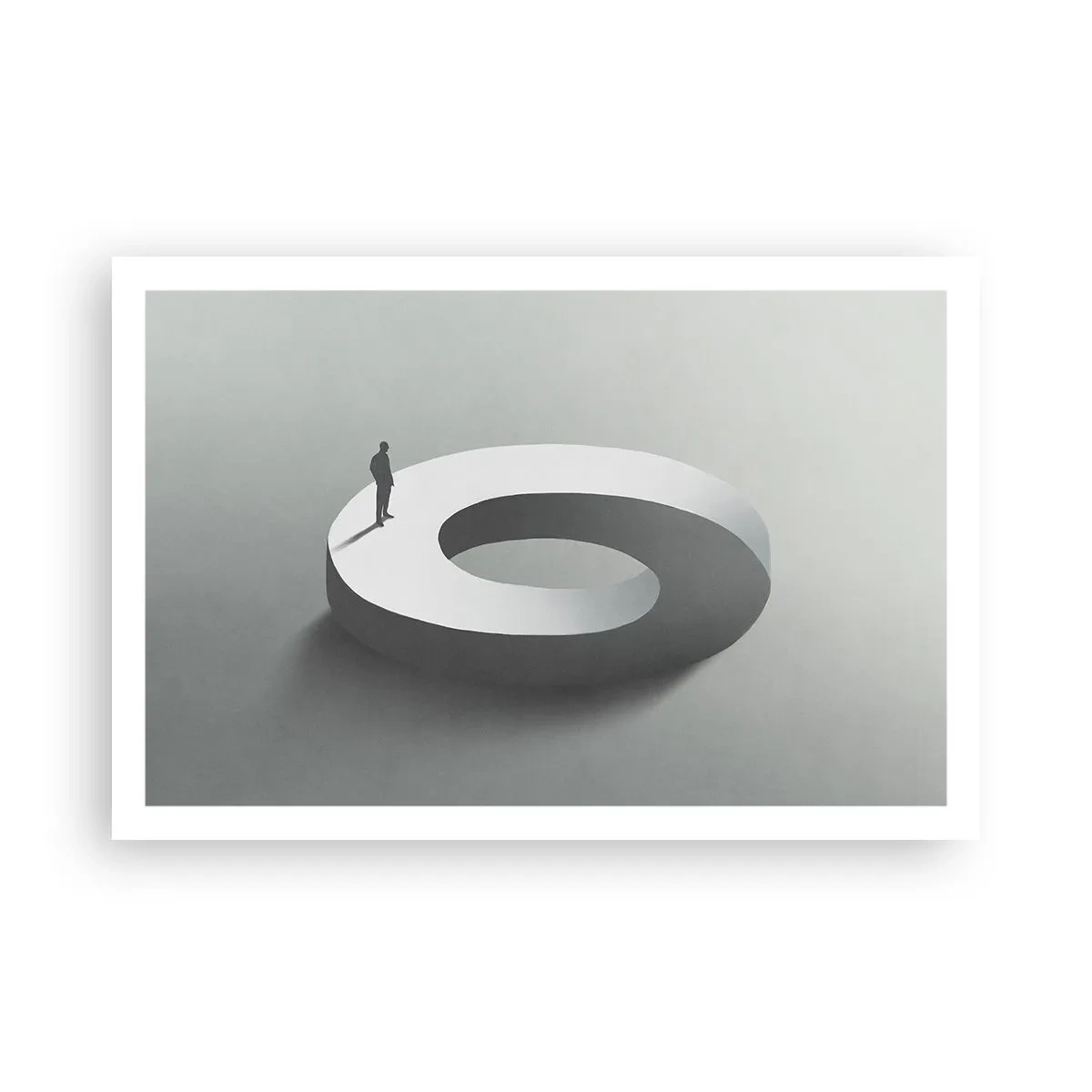 Poster - Und wie soll man davon klug werden - 91x61 cm