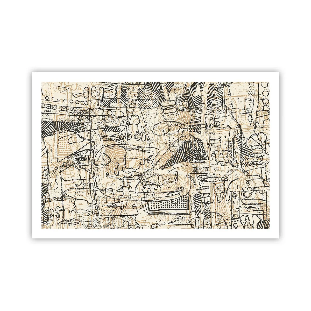 Poster - Es wartet darauf, entschlüsselt zu werden - 91x61 cm