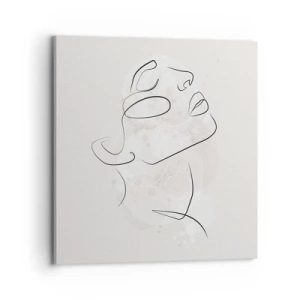 Bild auf Leinwand - Leinwandbild - Die Umrisse eines Traums - 70x70 cm