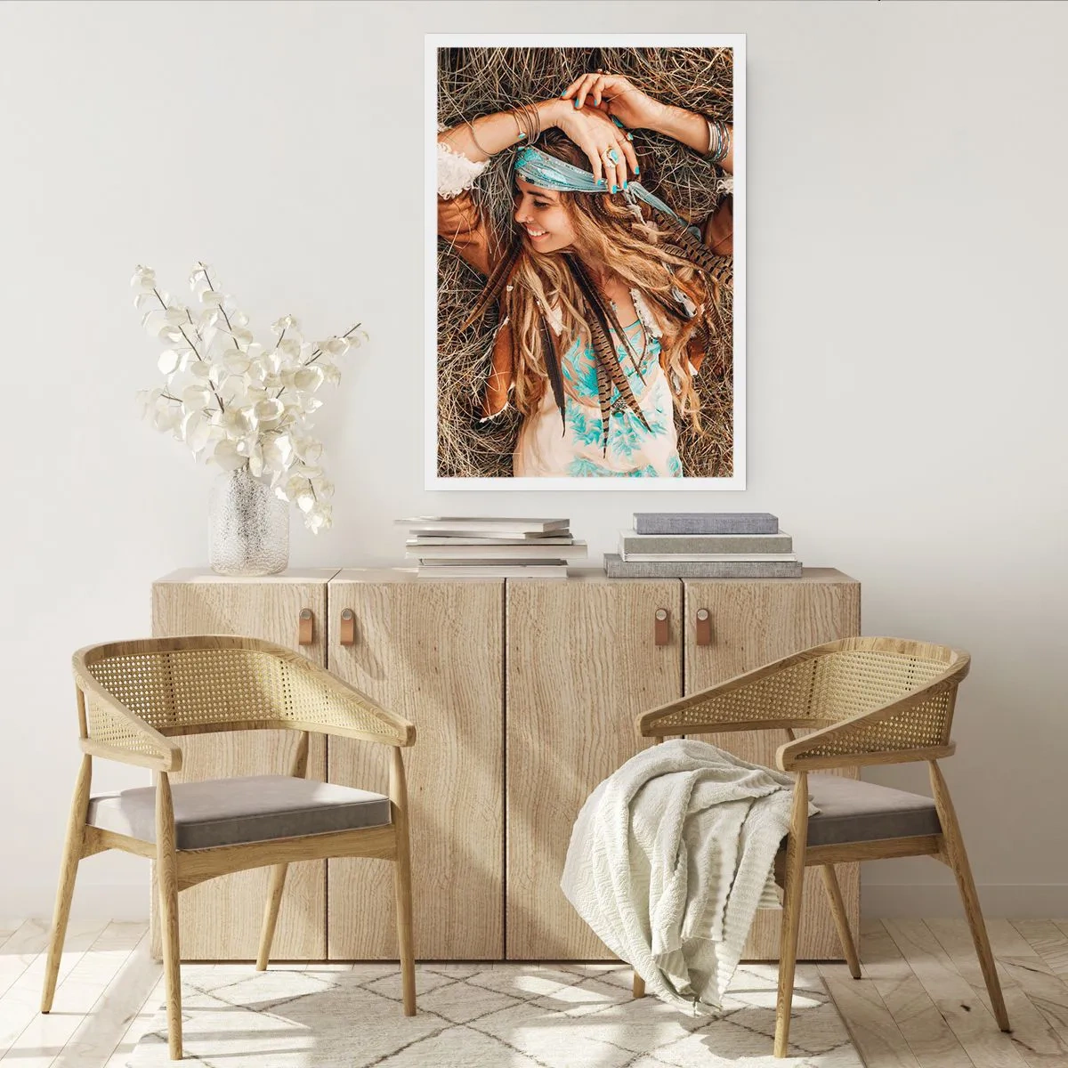 Poster - Auf dem Weg in den Sommer der Liebe - 70x100 cm