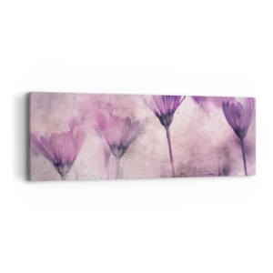 Bild auf Leinwand - Leinwandbild - Ein Blumentraum - 90x30 cm