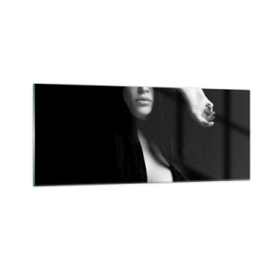 Glasbild - Bild auf glas - Schule der Verführung - 100x40 cm