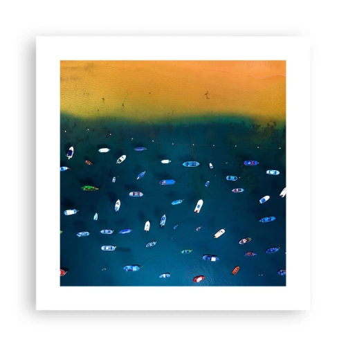 Poster - Feiertagsspiel - 40x40 cm