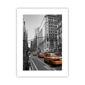 Poster - Sonnen der Großstadt - 30x40 cm