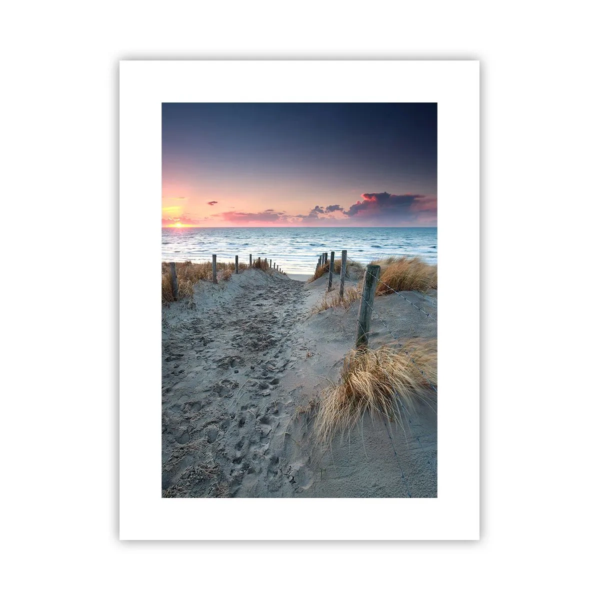 Poster - Du hast einen Regenbogen aus strahlendem Licht verschüttet ... - 30x40 cm