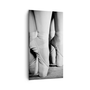 Bild auf Leinwand - Leinwandbild - Gemeinsam, leicht - 55x100 cm