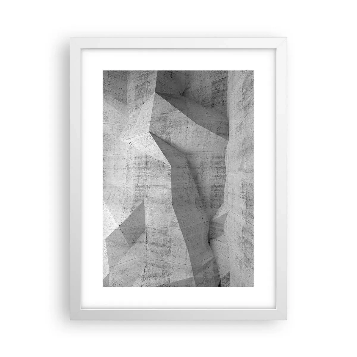 Poster in einem weißen Rahmen - Eine echte Herausforderung - 30x40 cm