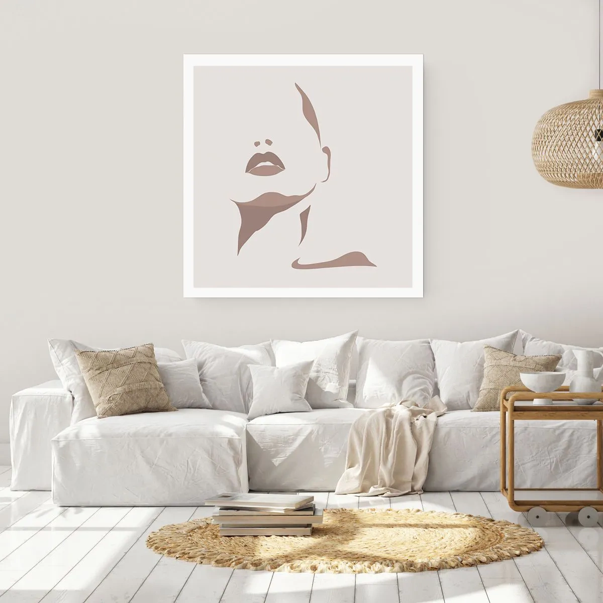 Poster - Aus Licht und Schatten - 40x40 cm