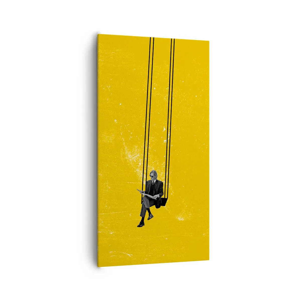 Bild auf Leinwand - Leinwandbild - Tag wie jeder andere - 65x120 cm