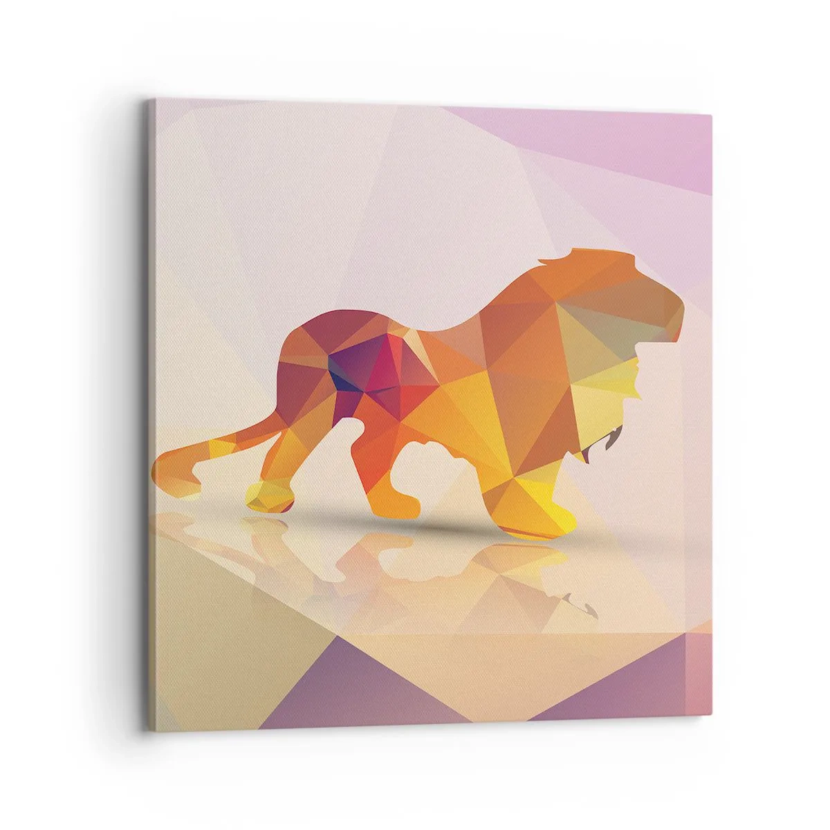 Bild auf Leinwand - Leinwandbild - Der Diamantenkönig - 70x70 cm