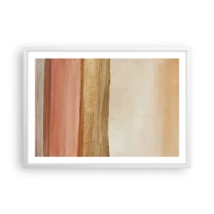 Poster in einem weißen Rahmen - Vertikale Komposition - 70x50 cm