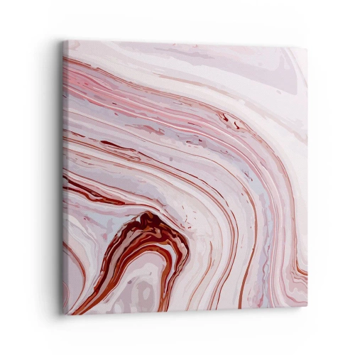 Bild auf Leinwand - Leinwandbild - Geradeaus, dann rechts runter - 30x30 cm