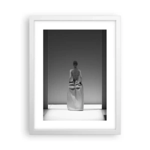 Poster in einem weißen Rahmen - Raffinierte Einfachheit - 30x40 cm
