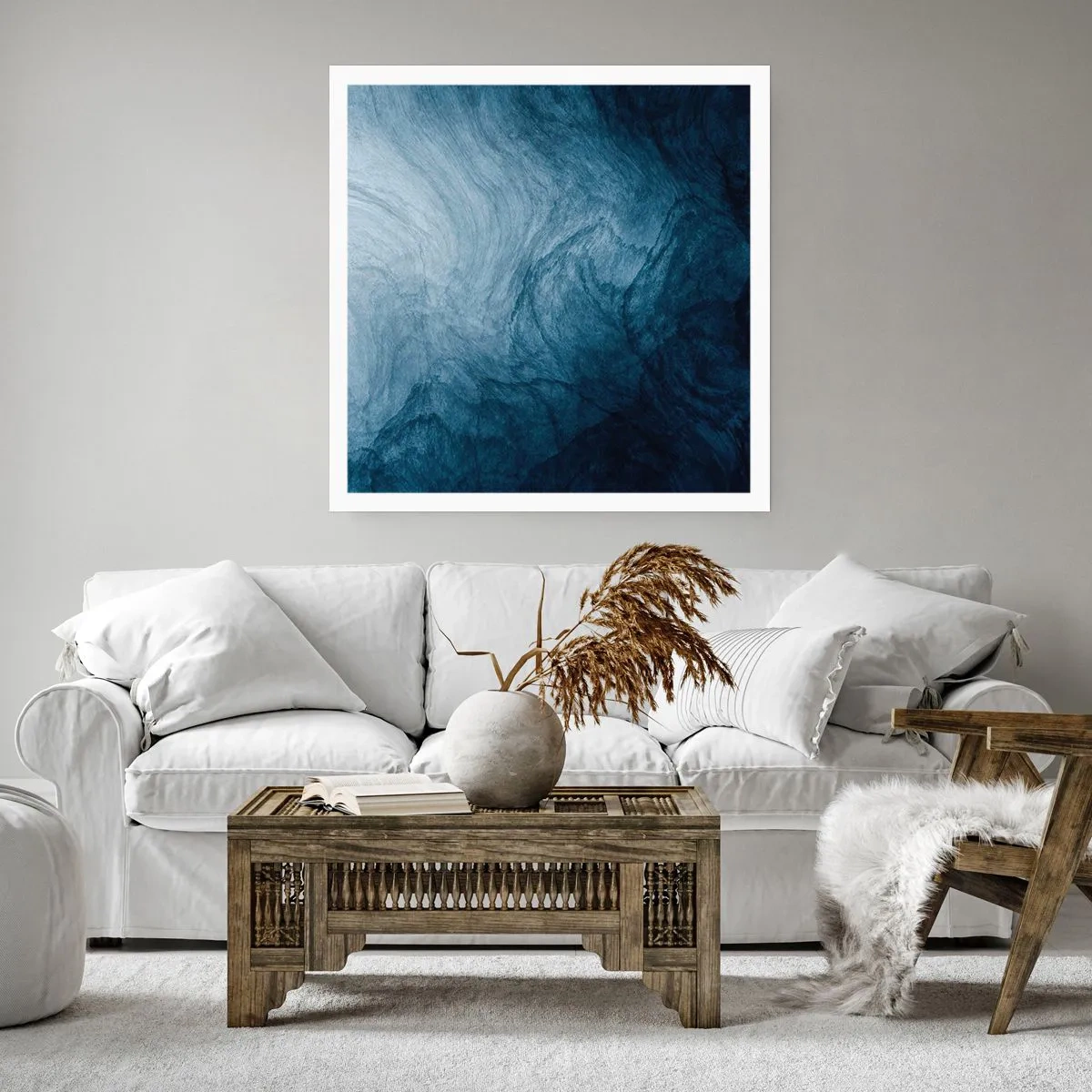 Poster - Greifen Sie tief - 40x40 cm